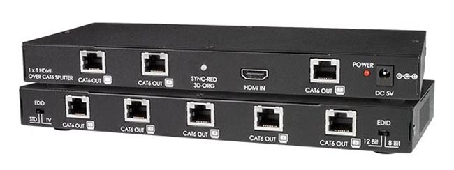 Splitter - extensor HDMI de ocho puertos