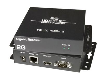 HDMI sobre un extensor IP Gigabit 