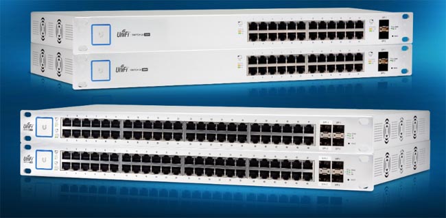 Switches gestionados Gigabit PoE+