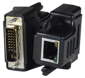 Mini extensor DVI a RJ45