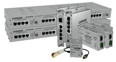 Extensores Ethernet sobre cable coaxial o RJ-45 