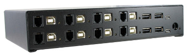 Switch USB-HID de cuatro puertos 