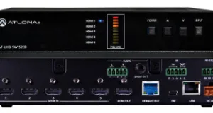 Switch de vídeo 5x1 HDMI HDBaseT
