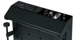 Carcasa de acceso de cables para montar en bordes