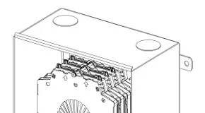 Caja de pared para interior y exterior