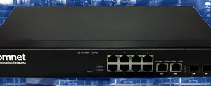Switch gestionado para cobre PoE+