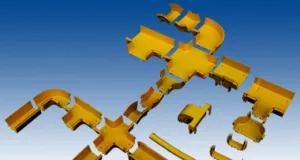 Canaletas para fibra óptica en CPDs Canaletas para fibra óptica en CPDs