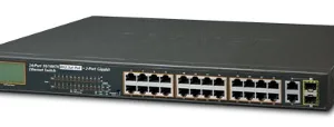 Switch PoE con pantalla LCD switch PoE con pantalla LCD