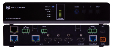 Switch UHD HDMI y HDBaseT