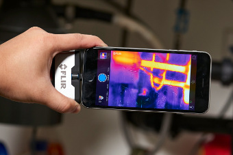 Cámaras de imagen térmica para Smartphones 