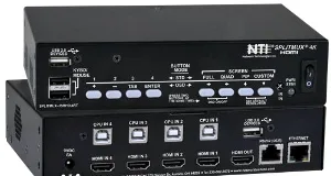 Splitter de vídeo con switch USB KVM