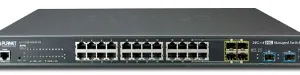 Switches gestionados para cable o fibra