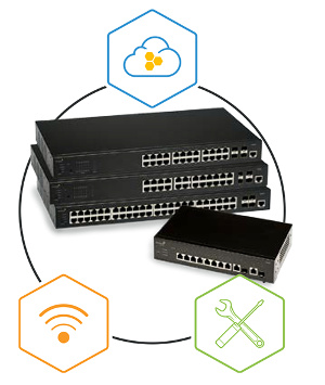 Tecnología de stacking para switches