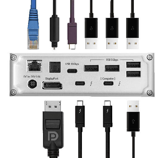 Docking station de quince puertos