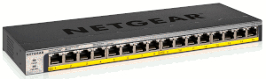 Switches no gestionados con PoE flexible