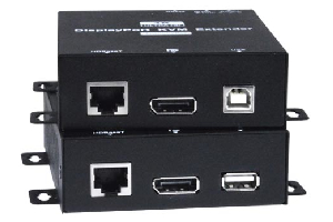 Extensor KVM 4K sobre HDBase-T con RS232