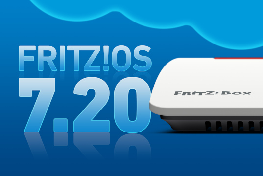 Nuevo FRITZ!OS 7.20 con más de 100 características nuevas