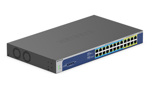 Switches Gigabit no gestionados para instalaciones PoE+ y PoE++