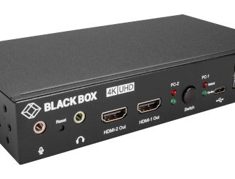 KVM de sobremesa con HDMI y DisplayPort combinado