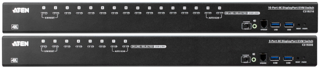 Switches KVM DisplayPort para el control de múltiples ordenadores