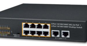 Switches Ethernet PoE+ con múltiples configuraciones