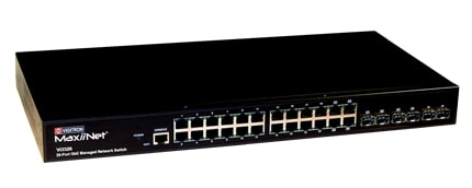 Vi3326 Switch gestionado L2+ para cámaras de seguridad IP