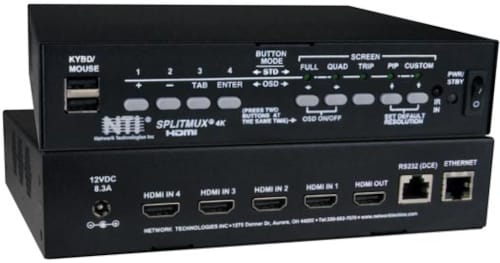 Splitter HDMI SPLITMUX-4K18GB-4