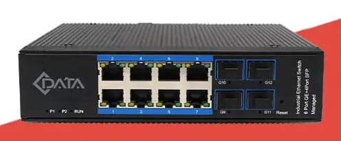 Switch Ethernet PoE gestionado CI4084GS-POE