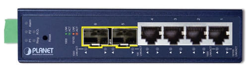 IGS-4215-4T2S Switch gestionado L2/L4 industrial de seis puertos