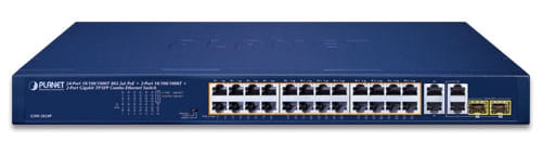 GSW-2824P Switch PoE para sistemas de vigilancia IP