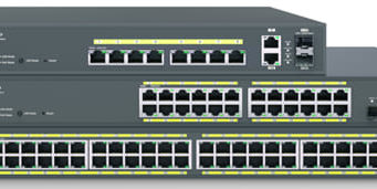 Switches Multigigabit PoE+ con gestión cloud e híbrida