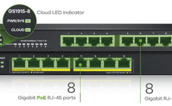 GS1915 switches para pequeños negocios