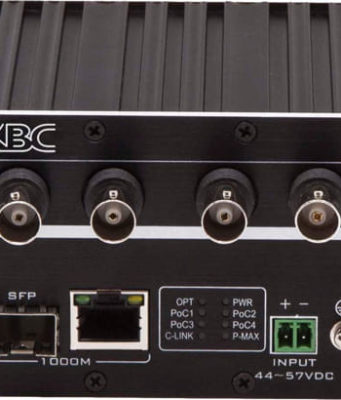 Receptor Ethernet sobre cable coaxial EECF4-DN1-R-XN-B