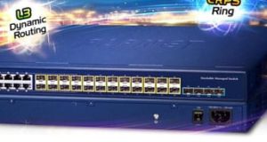 SGS-6310-16S8C4XR Switch gestionado apilable L3 para aplicaciones de red