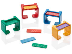 PCCLP Clips de colores para identificación de latiguillos