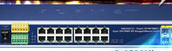 Con funcionalidades de Capa 2+, el nuevo switch industrial PLANET IGS-5225-16T4S ofrece 16 puertos de cobre y posibilidades de ampliación con puertos de fibra.