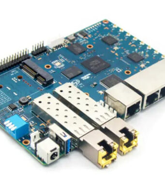 Adaptador de SFP a RJ45 de 2,5 Gbps para la tarjeta router WiFi6 Banana Pi BPI-R3