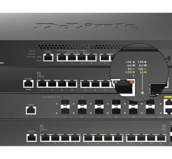 DXS-1210, switches Smart Managed de 10 Gigabit Multi-Gigabit