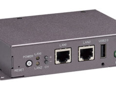 Extensor HDMI dual sobre IP VIP 1000-R con Docker