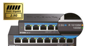 Switches multigigabit 2.5G DMS-108 y DMS-105 sin gestión