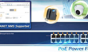 POE-1200G Hubs inyectores de 220 W con doce puertos PoE+