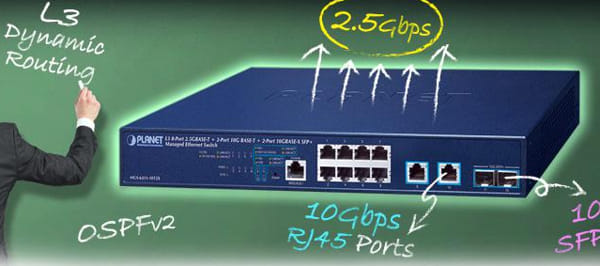 Switch Ethernet gestionado MGS-6311-10T2X