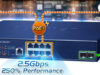 MGS-6311-8P2X Switch multigigabit gestionado Layer 3 con capacidad de 2,5 Gbps