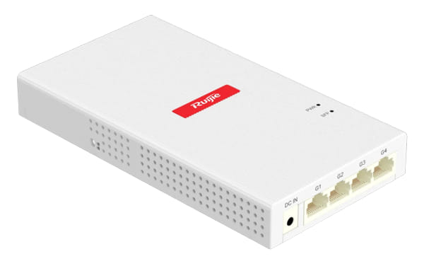 Switch Gigabit de interior en formato de pared RG-MF2920U-4GT1MS