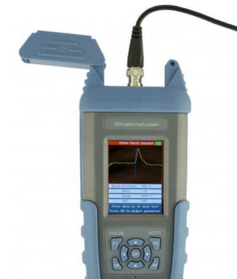 ST612 TDR portátil con funciones de localizador de fallos de cable
