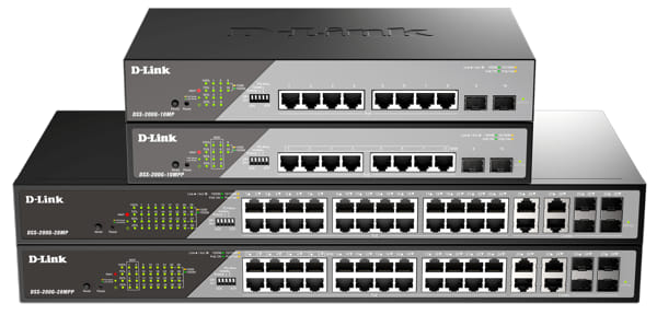 Switches Gigabit Smart Surveillance DSS-200G