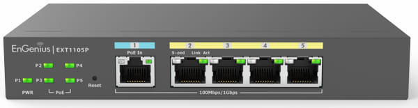 Extensores administrados EXT1105P para switches