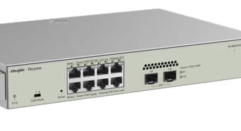 Switch gestionado PoE Layer 2 RG-NBS3100-8GT2SFP-P-V2 de 10 puertos