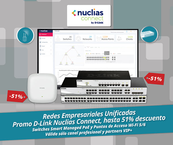 Promo B2B Nuclias Connect para instaladores